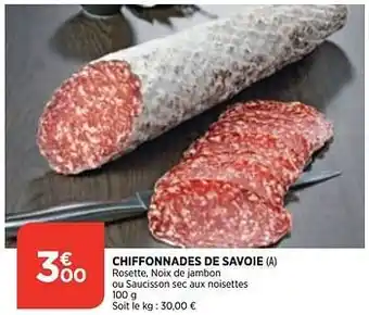 Chiffonnades de savoie 100g
