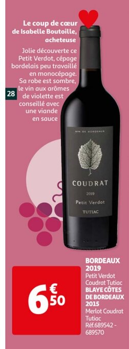 Auchan Bordeaux 2019 aanbieding