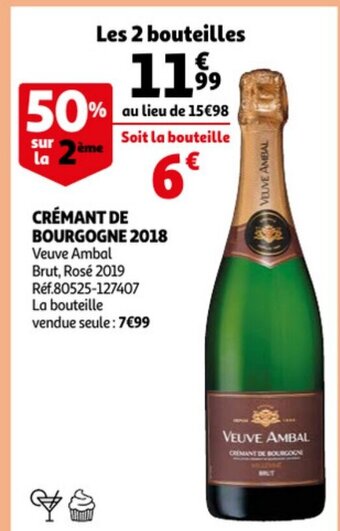 Auchan Cremant de bourgogne aanbieding