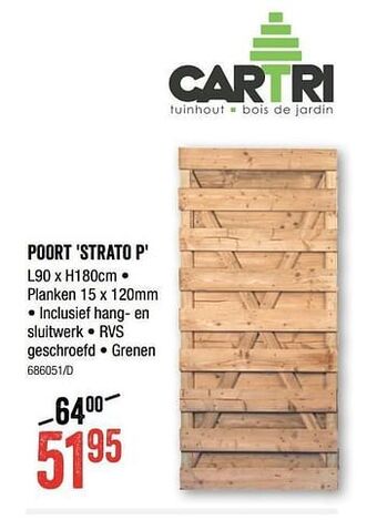 HandyHome Poort strato p aanbieding