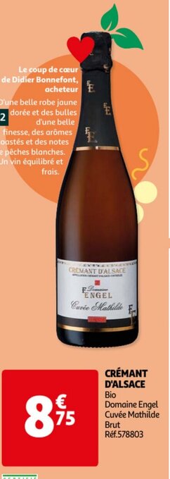 Auchan Cremant d'alsace aanbieding