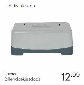 Baby & Tiener Luma billendoekjesdoos aanbieding