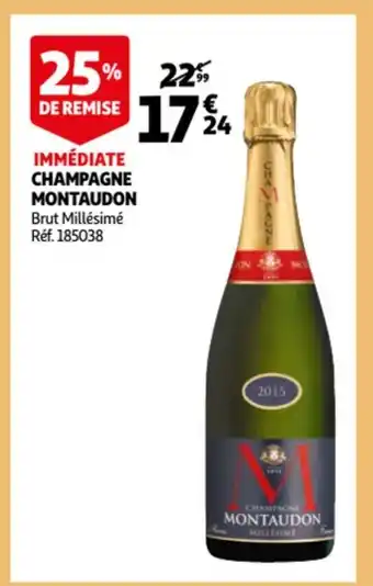 Champagne montaudon