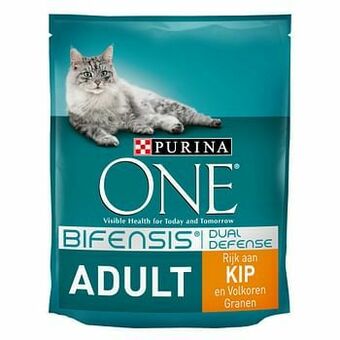 Zooplus 9,75kg Adult Kip & Volkoren Granen Purina One Kattenvoer aanbieding