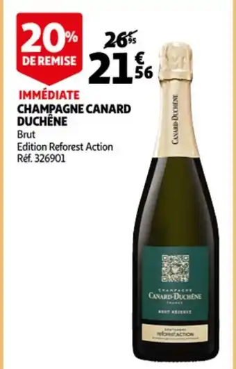 Auchan Champagne canard duchene aanbieding