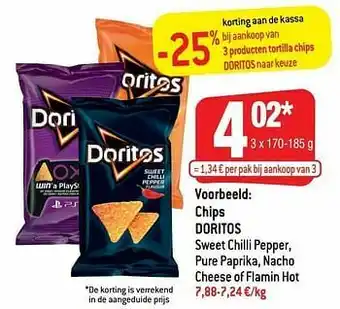 Chips doritos