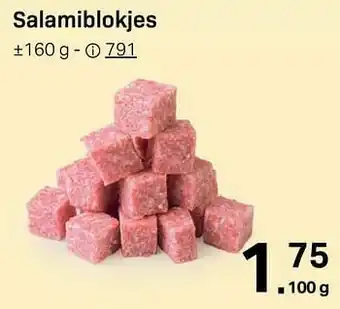 Salamiblokjes