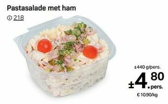 Buurtslagers Pastasalade met ham aanbieding