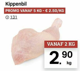 Buurtslagers Kippenbil aanbieding