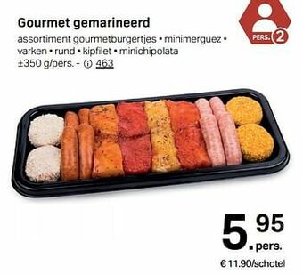 Buurtslagers Gourmet gemarineerd aanbieding