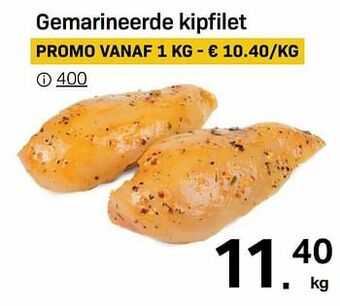 Buurtslagers Gemarineerde kipfilet aanbieding
