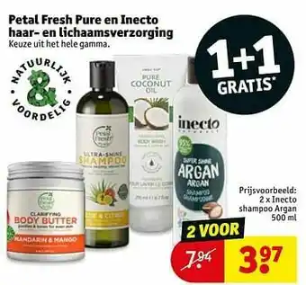 Kruidvat Inecto shampoo argan aanbieding