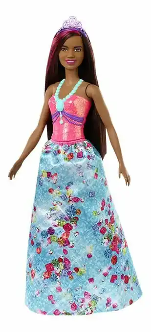 Barbie mannequinpop Dreamtopia Prinses met edelstenenjurk