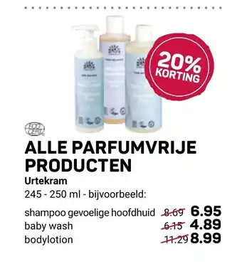 Alle parfumvrije producten shampoo gevoelige hoofdhuid
