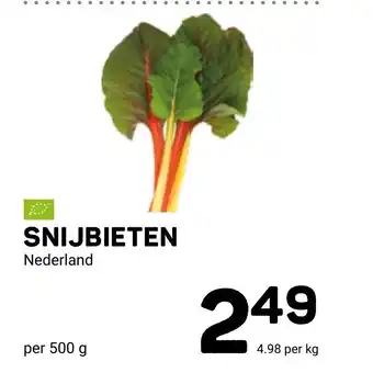 Ekoplaza Snijbieten nederland per 500g aanbieding