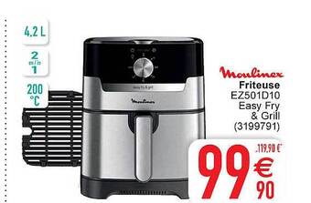 Cora Moulinex friteuse aanbieding