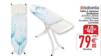 Cora Strijkplank aanbieding