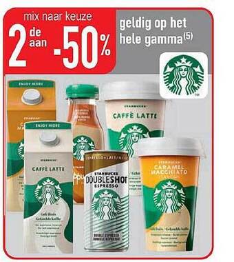 Cora Starbucks aanbieding