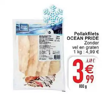 Cora Pollakfilets ocean pride aanbieding