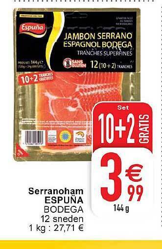 Cora Serranoham espuña aanbieding