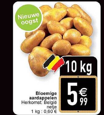 Cora Bloemige aardappelen aanbieding