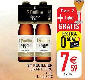 Cora St feuillien grand cru aanbieding