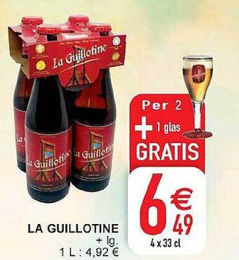 Cora La guillotine aanbieding
