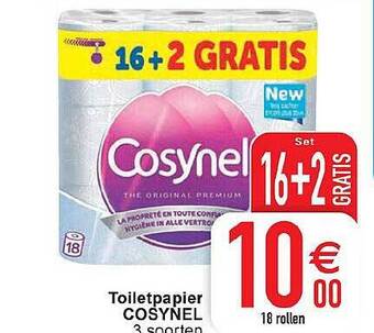 Cora Toiletpapier cosynel aanbieding