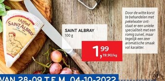 Alvo Saint Albray 100g aanbieding