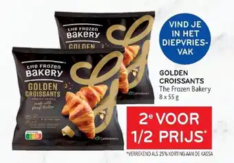 The Frozen Bakery Golden Croissants 8 x 55 g