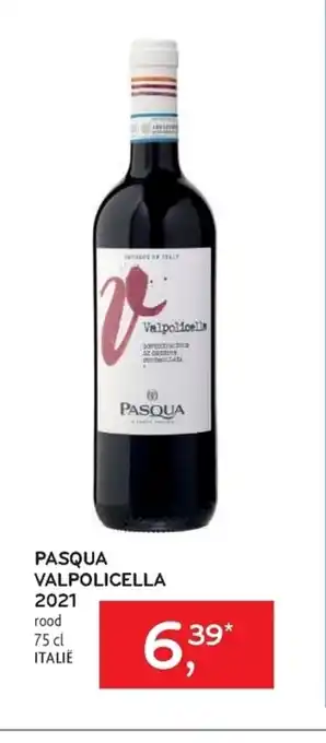Pasqua Valpolicella 2021 rood Italie 75 cl