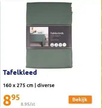 Action Tafelkleed 160x275CM aanbieding