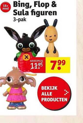 Bing, flop & sula figuren