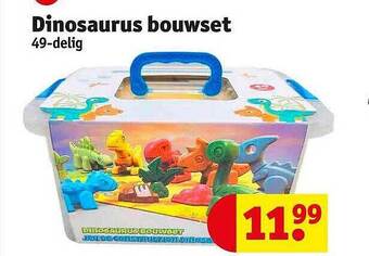 Kruidvat Dinosaurus bouwset aanbieding