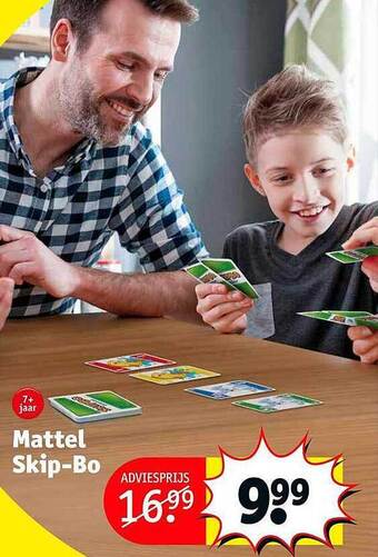 Kruidvat Mattel skipbo aanbieding