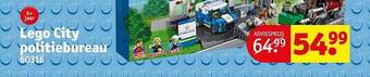 Kruidvat Lego city politiebureau aanbieding