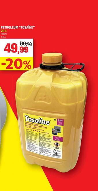 Hubo Petroleum tosaïne aanbieding