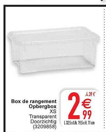 Cora Opbergbox aanbieding