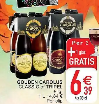 Gouden carolus classic of tripel