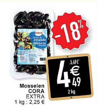 Cora Mosselen aanbieding