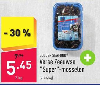 ALDI Verse zeeuwse super mosselen aanbieding