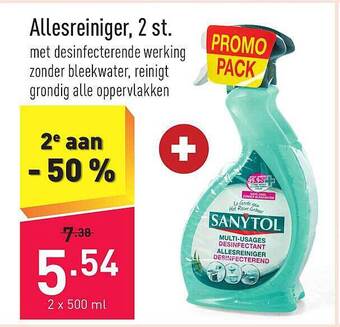ALDI Allesreiniger, 2 st aanbieding