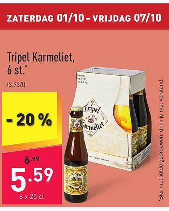 Tripel karmeliet, 6 st