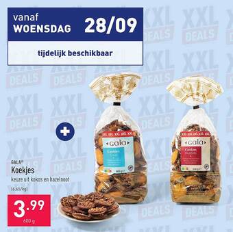 ALDI Gala koekjes aanbieding