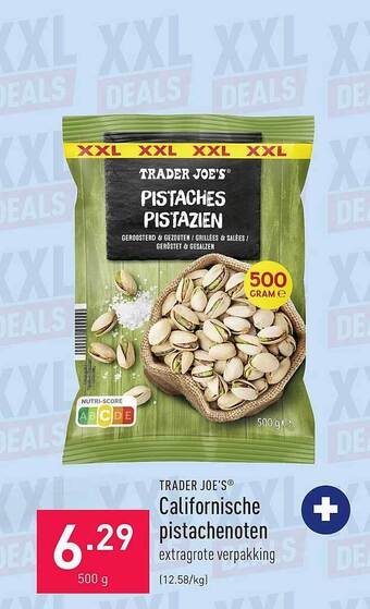 ALDI Californische pistachenoten aanbieding