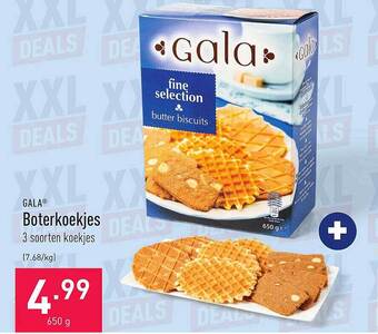 ALDI Gala boterkoekjes aanbieding