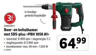 Boor en beitelhamer met sdsplus