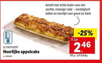 Heerlijke appelcake