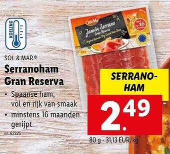Serranoham gran reserva