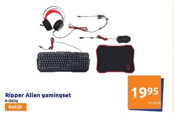 Action Ripper allen gamingset 4-delig aanbieding